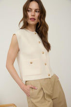 Load image into Gallery viewer, Elevated Essentials-Plans Are Made Knit Vest
