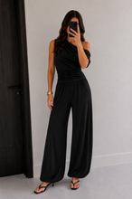 Load image into Gallery viewer, Chance Encounters Black Draped Set
