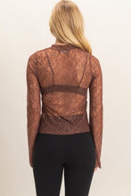 Load image into Gallery viewer, Fall Into Place Lace Top

