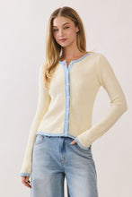 Load image into Gallery viewer, Taking Chances Contrast Cardigan
