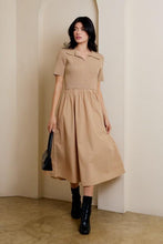 Load image into Gallery viewer, Cross Your Mind Mixed Dress

