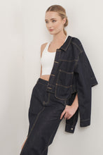 Load image into Gallery viewer, Annina Dark Denim Jacket
