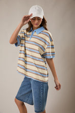 Load image into Gallery viewer, A Step Ahead Striped Polo
