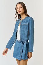 Load image into Gallery viewer, Ulla Braided Denim Set
