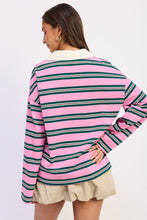 Load image into Gallery viewer, Varsity Girl Striped Polo
