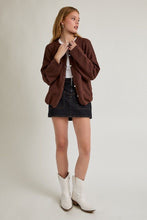 Load image into Gallery viewer, Bound To Be Cozy Brown Cardigan
