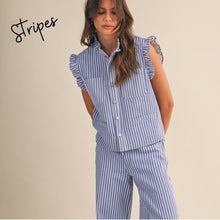 Load image into Gallery viewer, First Things First Striped Set
