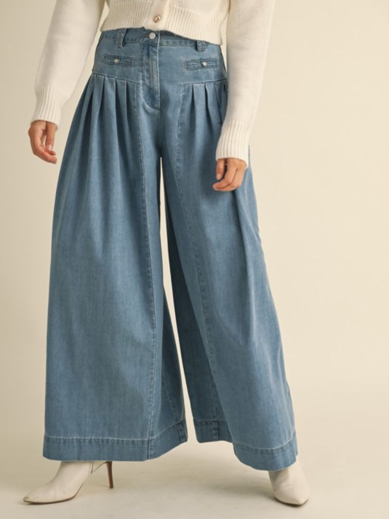 Take It Over Pleats Jean