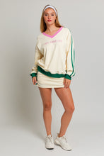 Load image into Gallery viewer, L.A. Track Sporty Chic Sweatshirt
