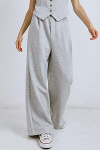 Without Thinking Heather Grey Set