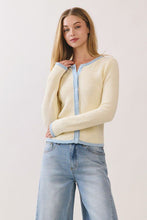Load image into Gallery viewer, Taking Chances Contrast Cardigan
