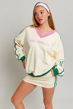 Load image into Gallery viewer, L.A. Track Sporty Chic Sweatshirt
