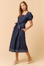 Load image into Gallery viewer, Radiant Reverie Denim Dress
