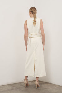 Lumine Tailored Set in Cream