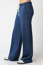Load image into Gallery viewer, Just Like We Planned Denim Sweats Set
