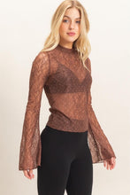 Load image into Gallery viewer, Fall Into Place Lace Top
