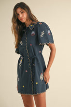 Load image into Gallery viewer, Someplace Somewhere Embroidered Dress
