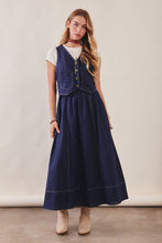 Load image into Gallery viewer, Fresh Horizons Vest Mix Dress
