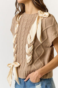 The Love Shack Sweater in Taupe