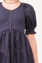 Load image into Gallery viewer, Kora Navy Midi Dress
