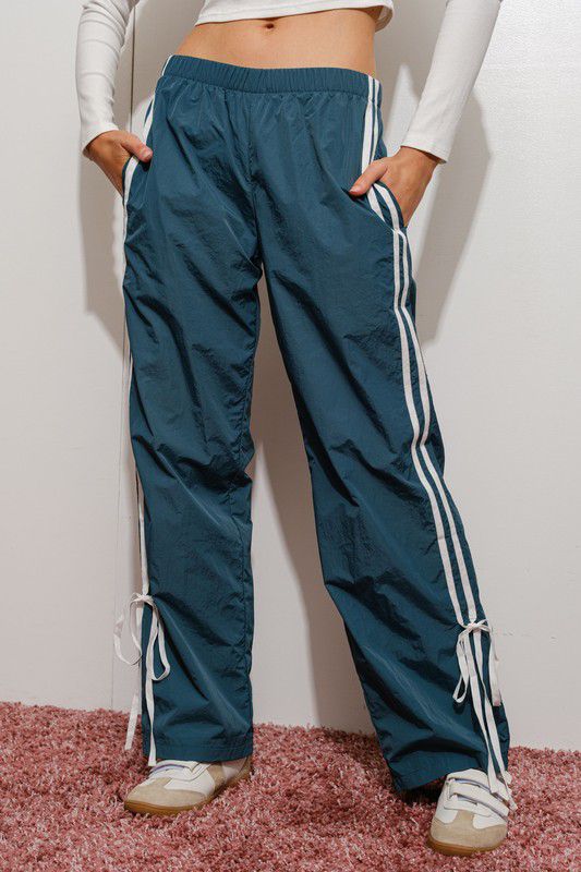 Sporty Coquette Track Pants