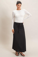 Load image into Gallery viewer, Easy Choice Black Slip Skirt
