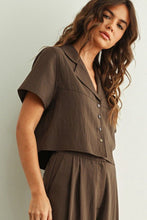 Load image into Gallery viewer, Easy Authority Brown Bermuda Set
