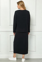 Load image into Gallery viewer, JetSetter Dress Set in Black
