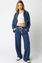 Load image into Gallery viewer, Just Like We Planned Denim Sweats Set
