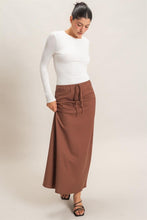 Load image into Gallery viewer, Easy Choice Camel Slip Skirt
