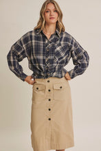 Load image into Gallery viewer, Here’s the Plan Skirt
