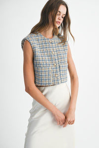 Tweed & Chic Vest