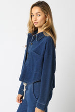 Load image into Gallery viewer, Just Like We Planned Denim Sweats Set
