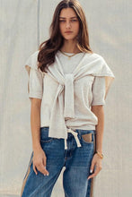 Load image into Gallery viewer, It Just Works Tie Up Sweater
