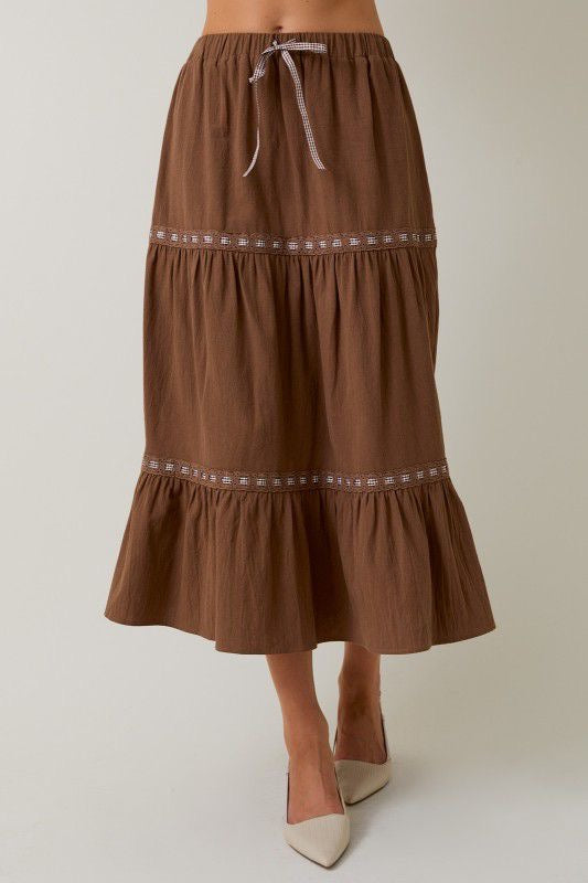 Midland Journey Tiered Skirt