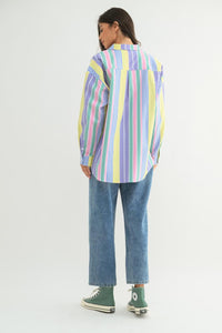 Full of Surprises Striped Shirt