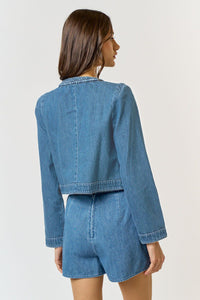 Ulla Braided Denim Set