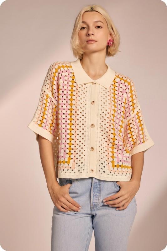 Hidden Treasure Crochet Top