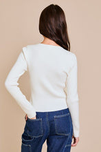 Load image into Gallery viewer, Flirty Hint Bow Sweater
