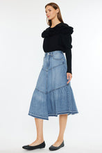 Load image into Gallery viewer, Let It Flow Denim Skirt
