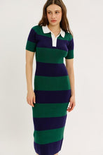 Load image into Gallery viewer, Always First Knit Polo Dress
