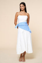 Load image into Gallery viewer, Mediterranean Summer Tie Waist Dress
