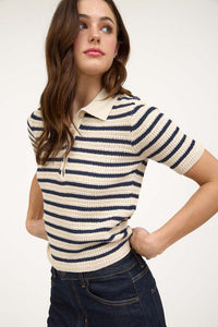 Strolling Around Knit Polo