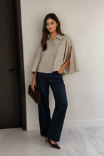 Load image into Gallery viewer, Nicely Done Cape Shirt/Jacket
