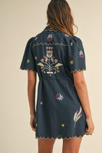 Load image into Gallery viewer, Someplace Somewhere Embroidered Dress
