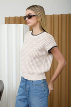 Load image into Gallery viewer, Don’t Doubt It Light Khaki Knit Top
