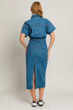 Load image into Gallery viewer, All You Need Denim Dress
