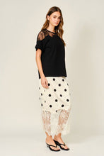 Load image into Gallery viewer, Infinite Daydreams Silk Mix Skirt

