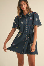 Load image into Gallery viewer, Someplace Somewhere Embroidered Dress
