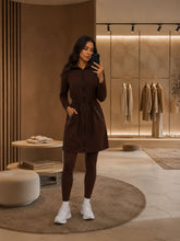 Load image into Gallery viewer, Sporty &amp; Rich Set in Rich Mocha Brown
